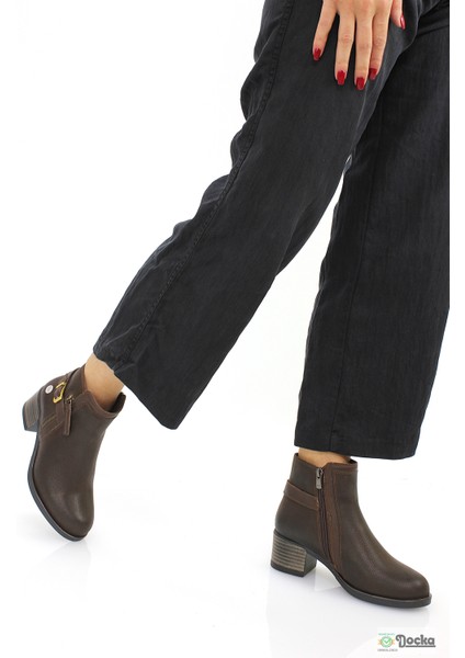 Mammimia Kadın Hakiki Deri Ortopedik Fermuarlı Alçak Topuklu Klasık Tarz Günlük Bot M26/KB4380 fırsatları