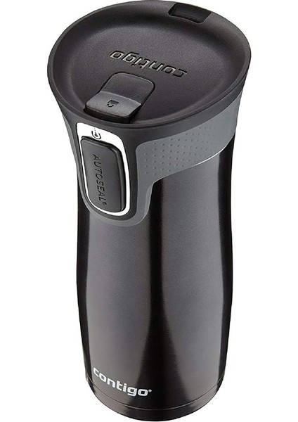 Westloop Autoseal Termos Bardak 470 ml Siyah