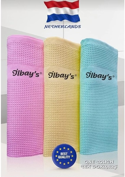 Ilbays Temizlik Bezi Avantaj Paketi 2x3 Lü Paket (Toplam 6 Adet) Microfiber Temizlik Bezi fiyatları
