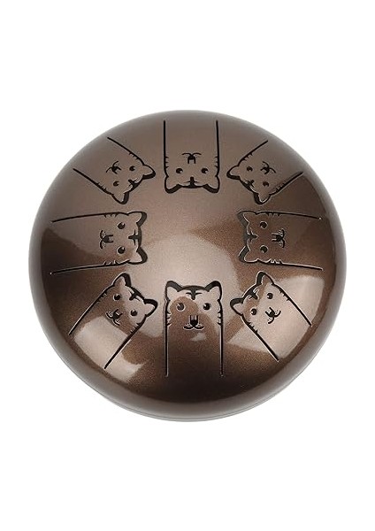 Etheral Davul, 5.5 Inç Dil Davul Çelik Ti Alaşım Alaşım Dini Etkinlikler Için Müzik Eğitimine Dayanıklı modelleri