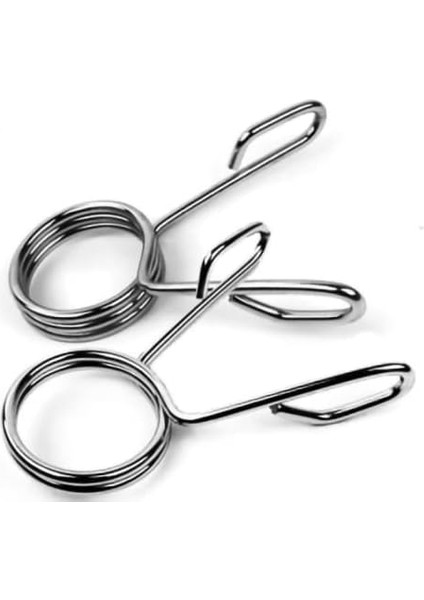 Sport Yaylı Ağırlık Kelepçesi Yaylı Klips Yakalar Halter Kelepçeleri Kilitli Halter Kilitli Yaylı Kilit Yakaları Ağırlık Kaldırma Kuvveti Halter Çubukları Için Yaylı Kilit, Fitness Stüdyosu, Powerlifting, Crossfit, Ağırlık Kaldırma