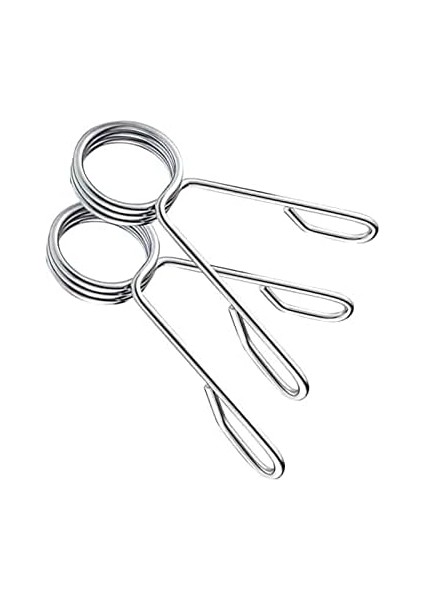 Sport Yaylı Ağırlık Kelepçesi Yaylı Klips Yakalar Halter Kelepçeleri Kilitli Halter Kilitli Yaylı Kilit Yakaları Ağırlık Kaldırma Kuvveti Halter Çubukları Için Yaylı Kilit, Fitness Stüdyosu, Powerlifting, Crossfit, Ağırlık Kaldırma indirimleri