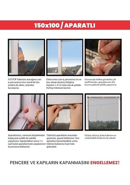 Luas Pencere Sinekliği, Çift Kanat Beyaz Tül Sineklik, Sivrisinek Ağı, Sinek Böcek Tutucu, Aparatlı Cam Sinek Teli, Kolay Montaj 150 cm fiyatları