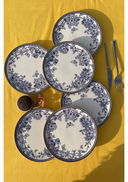 Heyf Spring Time 6'lı Pasta Tabağı 20CM fiyatları