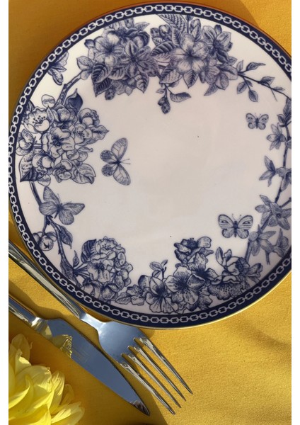 Heyf Spring Time 6'lı Pasta Tabağı 20CM modelleri