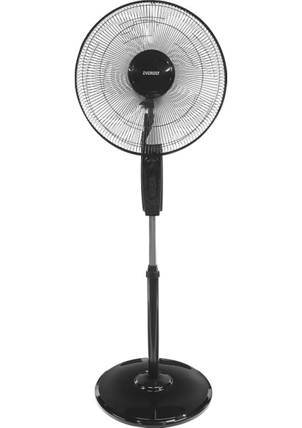FAN11 Coolair Siyah/gri 16 45W 5 Kanat 3 Kademe 1200RPM Zaman Ayarlı Vantilatör/pervanesi