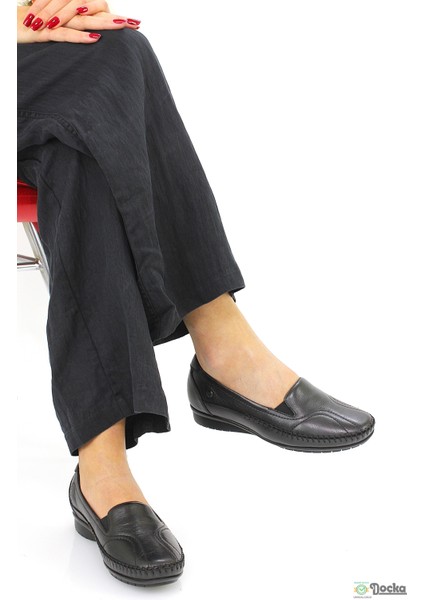 Kadın Tam Ortopedik Hakiki Deri Şık Anne Ayakkabısı F4M/CZ51302 fiyatları