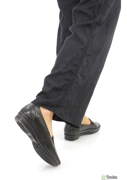 Kadın Tam Ortopedik Hakiki Deri Şık Anne Ayakkabısı F4M/CZ51302 indirimleri