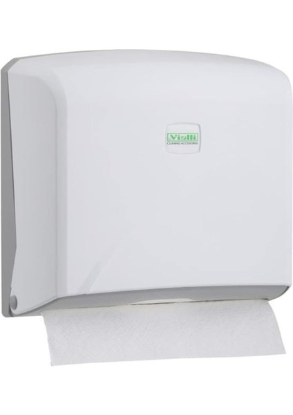 Katlı Kağıt Havlu Dispenseri Max 22 cm 200 Ad Beyaz K2