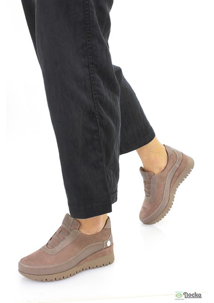 Kadın Hakiki Deri Dolgu Topuk Klasik Ortopedik Günlük Ayakkabı M26/KA3685 modelleri