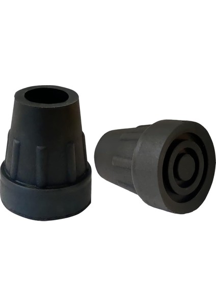 Kaymayan Baston 4 Adet Kanedyen Asa Koltuk Değneği Lastiği Birinci Sınıf Kalın Taban Lastik (4)