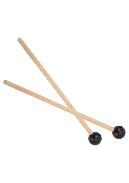 Davul Tokat Çubuk Sopası Seti Güçlü Çalma Zıplayan Kolay Çalma Meditasyon Masif Ahşap Kauçuk (Büyük) indirimleri