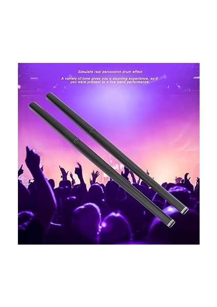 Hava Davul Seti, 2 Davul Çubuğu ve 2 Pedalları ile Elektronik Tambur Seti, Elektrikli Hava Davul Çubukları Kiti, 3D Hareket Algılama Elektronik Tambur, Yeni Başlayanlar fiyatları