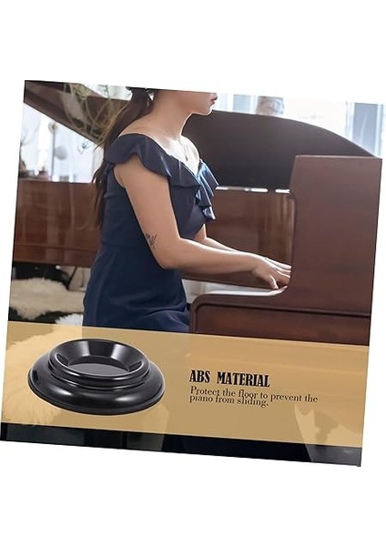 Abs Malzeme Piyano Pedleri - 4 Adet Zemin Halısı Olmayan Piyano Paspasları Masa Paspası fiyatları