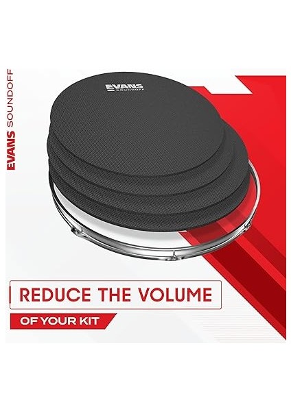 SO14HAT Soundoff 14" Hi-Hat Sessiz Paket, Siyah modelleri