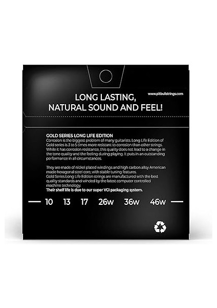 Long Life Elektro Gitar Teli Leg L 10-46 Light fiyatları