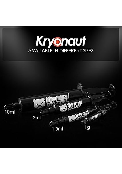Grizzly - Kryonaut En Kaliteli Termal Macun - Bilgisayar ve Konsollardaki Tüm Işlemcileri, Grafik Kartlarını ve Isı Alıcıları Soğutmak Için (5,5 Gram) fırsatları