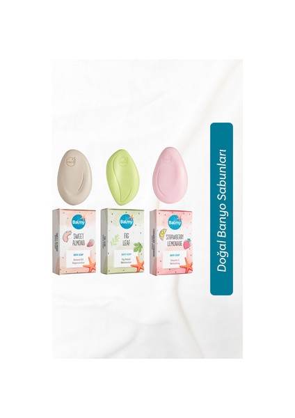 Sabun Seti 3 Adet Cilt Bakımı İçin Özel Formül ve Farklı Kokular indirimleri