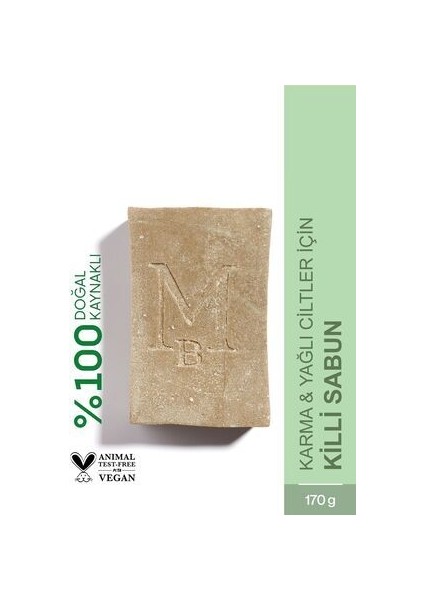 Killi Sabun Derinlemesine Arındırma Etkisiyle 170 gr Tüm Cilt Tiplerine Uygun fırsatları