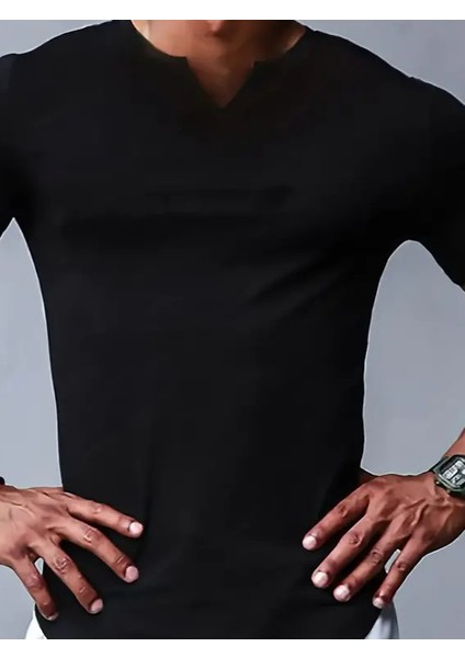 Erkek Kısa Kollu V Yaka Süprem T-Shirt fiyatları