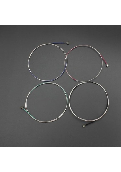 4 Adet Keman Dizeleri Bir Set Eadg Çelik Çekirdek L Gümüş Yara Nefis Yaylı Enstrüman Parçaları Aksesuarları