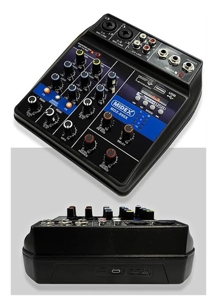 Stüdyo Ekipmanları Midi Live Paket-1 Ses Kartlı Mikser Midi Klavye BM800 Mikrofon Kulaklık fiyatları