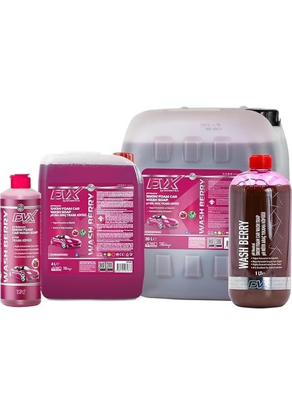 Washberry Ph Nötr Oto Şampuanı 4 Litre fiyatları