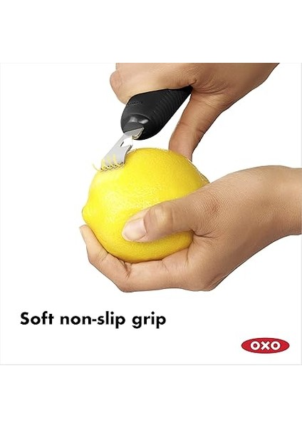 - Good Grips Soyma Bıçaklı Limon Rendesi ve Limon Kabuğu Soyma Aleti, Siyah fiyatları