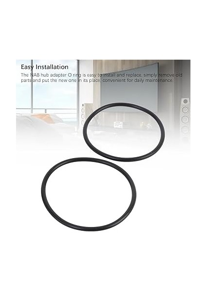 Revox Nab Hub Adaptörü Için Halka, Nab Hub Adaptörü O Halka Kiti, Revox Nab Hub Adaptörü, Sürtünme Arttırıcı ile Teyp Kaydedici Için Kauçuk Keçe Halkaları, Smit (Black) (Gray) fırsatları