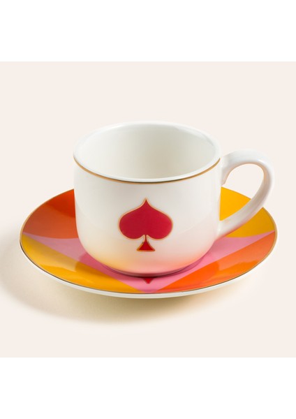 Luohu Porselen Kahve Seti 90 Ml Renkli fiyatları