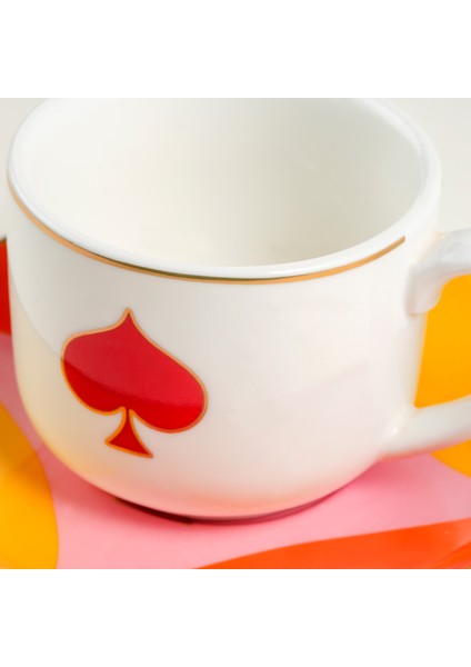 Luohu Porselen Kahve Seti 90 Ml Renkli modelleri