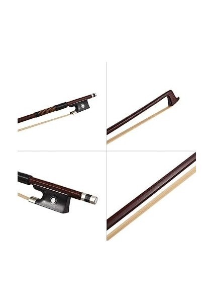 Keman Yaylar Tam Boy 4/4 Brezilyalı Ahşap Keman Yayı Kutup At Kuyruğu Saç El Yara Hf Yaylı Çalgı Aksesuarları modelleri