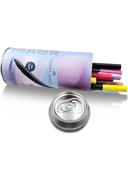 Grip Finepen Ince Keçe Uçlu Kalem Seti, 15’li, 0.4 Mm, Metal Destekli Uç, Ergonomik Gövde, Cetvel ve Şablon Uyumlu, Özel Kutulu fırsatları