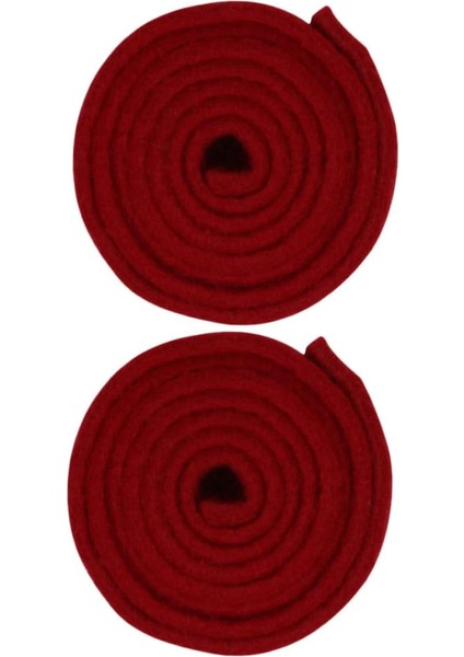 2 Adet Guzheng Zayıf Kemer Guzheng Için Sordine Basit Guzheng Pratik Susturucu Kullanışlı Guzheng Sessiz Guzheng Guzheng Dilsizler Guzheng Kaynağı Yün Karışımı Kırmızı