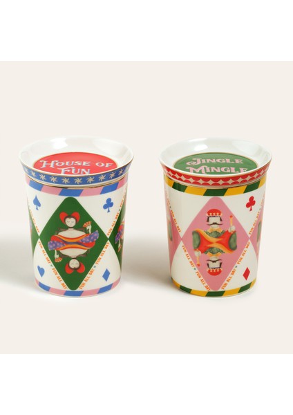 Luohu Porselen Kupa 290 Ml Renkli