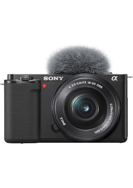Alpha ZV-E10L Aps-C 16-50 mm F/3.5-5.6 Power Zoom Aynasız Değiştirilebilir Lensli Vlog Kamera Kiti (Vlog Için Değişken Açılı Ekran, 4K Video, Gerçek Zamanlı Eye Af)