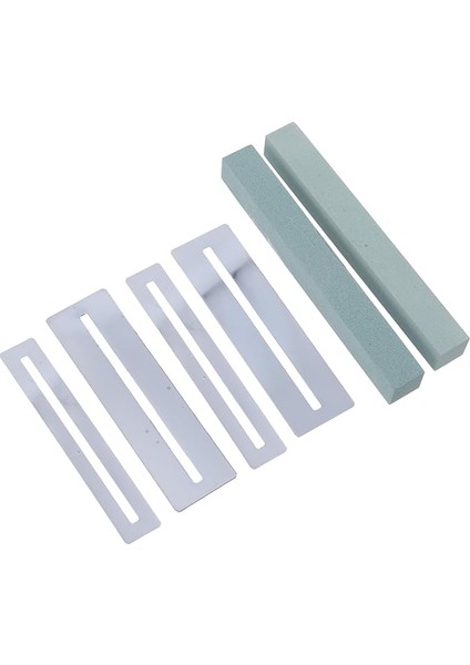 Gitar Temizleme Malzemeleri Seti 6 Parça Set Cila Taşı ve Gitar Bakımı Için Perde Dosyası