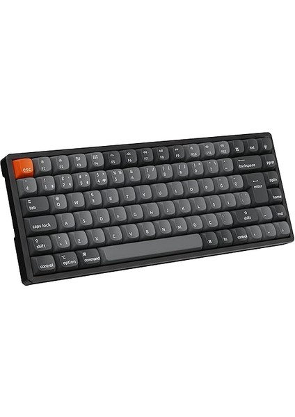 K2 Max%75 Rgb Türkçe Brown Switch Kablosuz Alüminyum Çerçeve Karbon Siyah Mekanik Klavye fiyatları