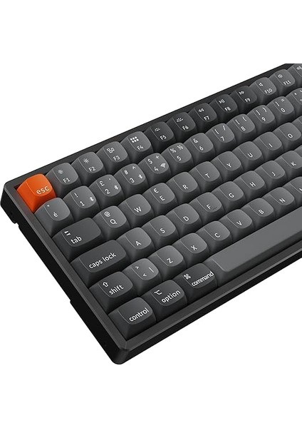 K2 Max%75 Rgb Türkçe Brown Switch Kablosuz Alüminyum Çerçeve Karbon Siyah Mekanik Klavye modelleri