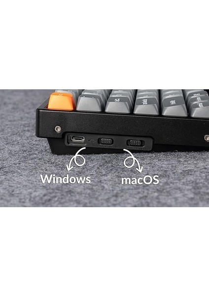 K2 Max%75 Rgb Türkçe Brown Switch Kablosuz Alüminyum Çerçeve Karbon Siyah Mekanik Klavye fırsatları