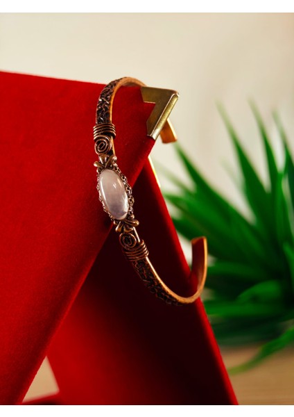 Saf Bakır Bileklik El Yapımı Üzerinde Özel Tasarımlar