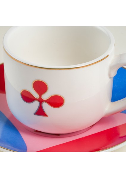 Luohu Porselen Kahve Seti 90 Ml Renkli modelleri