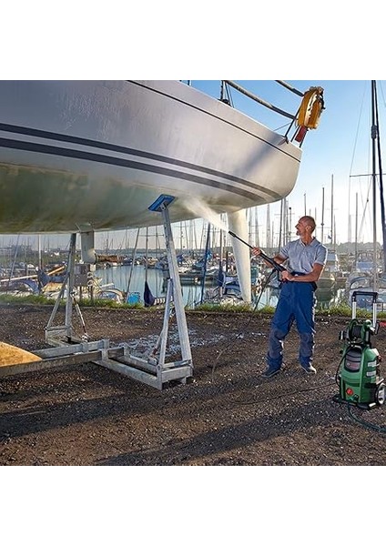 Advanced Aquatak 160 Yüksek Basınçlı Yıkama Cihazı, 8 M Hortum, 2600 W Motor Gücü, Vario Jet Fan ve Roto Power Püskürtme Ucu fırsatları