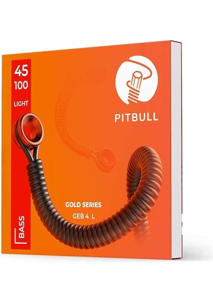 Gold Seri Bas Gitar Teli 4 Telli Set Light Geb 4 L 45-100