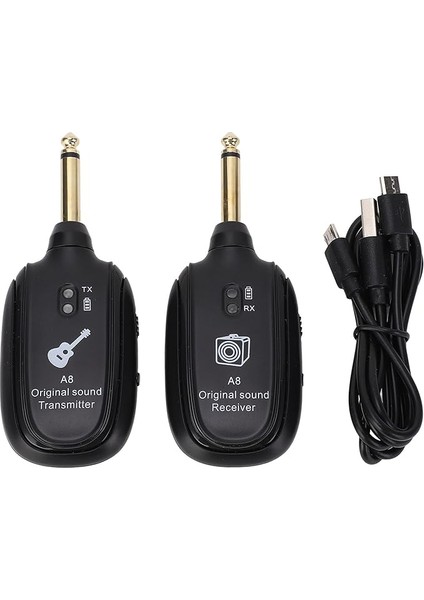 Elektro Gitar Verici, Gitar Sistemi Elektro Gitar Bas Için Kablosuz Gitar Verici Alıcı