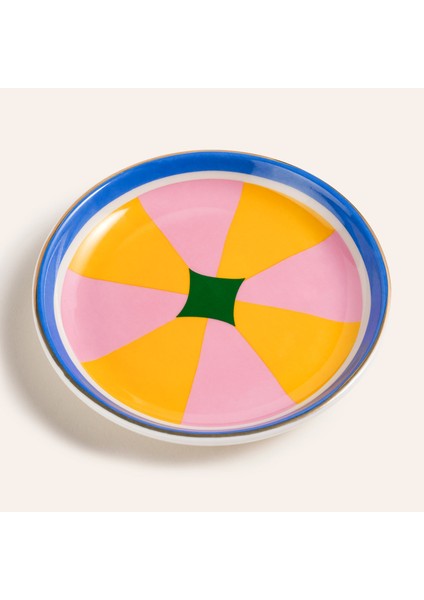 Luohu Porselen Tabak 10x10x1 Cm Renkli fırsatları