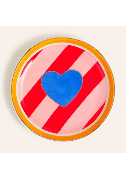 Luohu Porselen Tabak 10x10x1 Cm Renkli