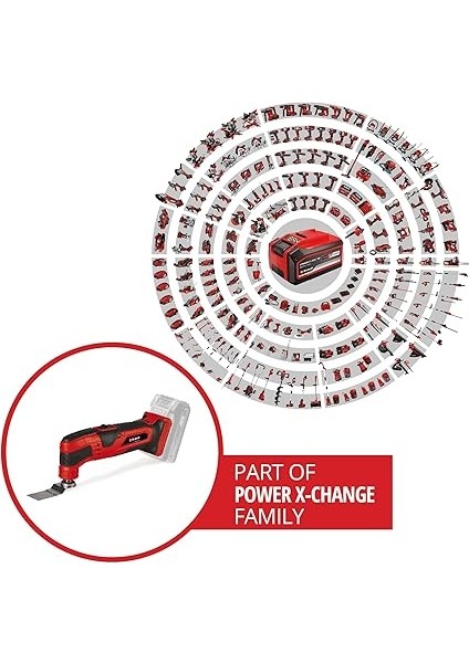 Akülü Raspalama Makinesi Tc-Mg 18 Li-Solo Power X-Change (Li-Ion, 18 V, Manyetik Alet Tutucu, Hız Kontrolü, Aksesuarlar Dahil, Akü ve Şarj Cihazı Dahil Değildir) - 4465170 fiyatları
