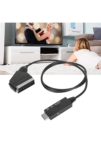 Dönüştüriciye Skart, Hd Kablo Scart - Hd Kablo Video Dönüştürücü Scart - Multimedya Adaptör Dönüştürücü Video Bağlantısı Bağlantısı modelleri