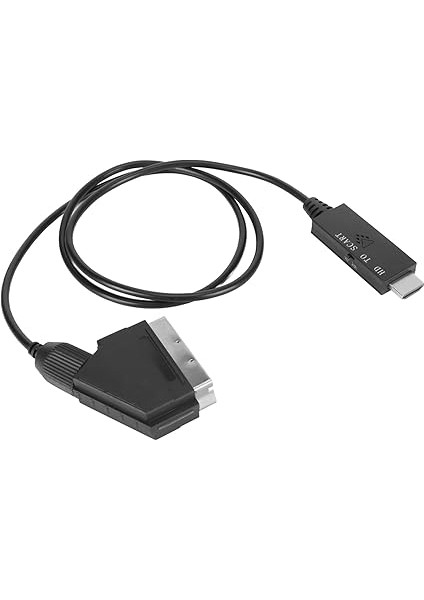 Dönüştüriciye Skart, Hd Kablo Scart - Hd Kablo Video Dönüştürücü Scart - Multimedya Adaptör Dönüştürücü Video Bağlantısı Bağlantısı fırsatları